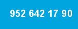 952 642 17 90 952 642 17 90